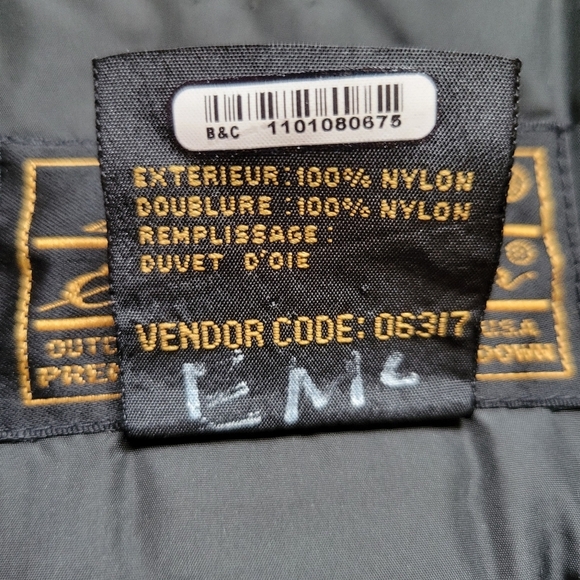 Eddie Bauer Vintage Teal/Blue Goose Down Fill Puffer Winter Coat, Men Size L - Picture 11 of 11